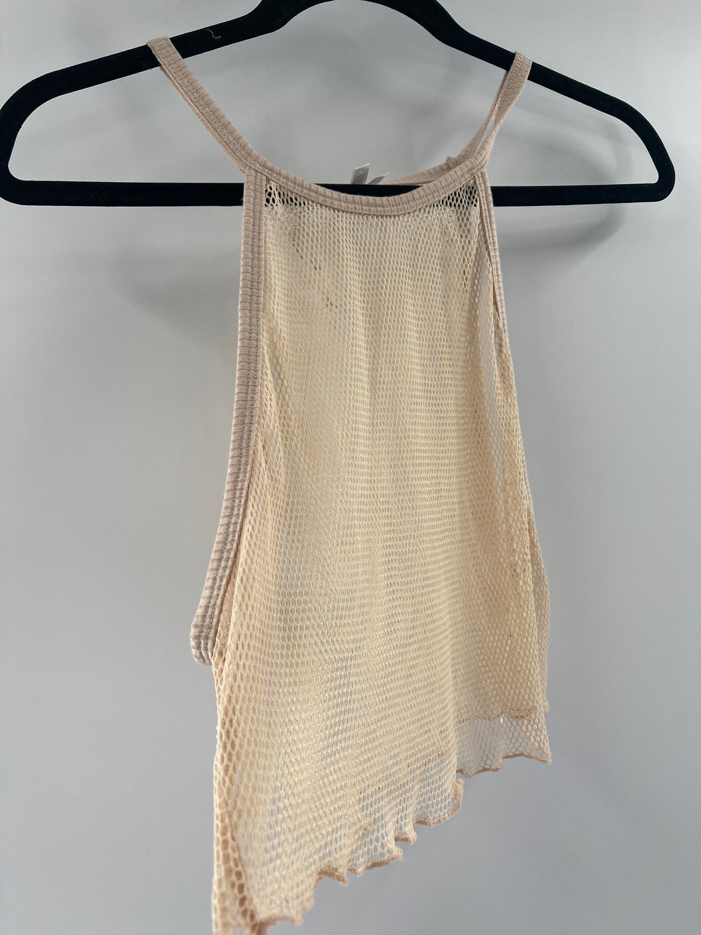 Urban Outfitter Beige Netted Tank (L)