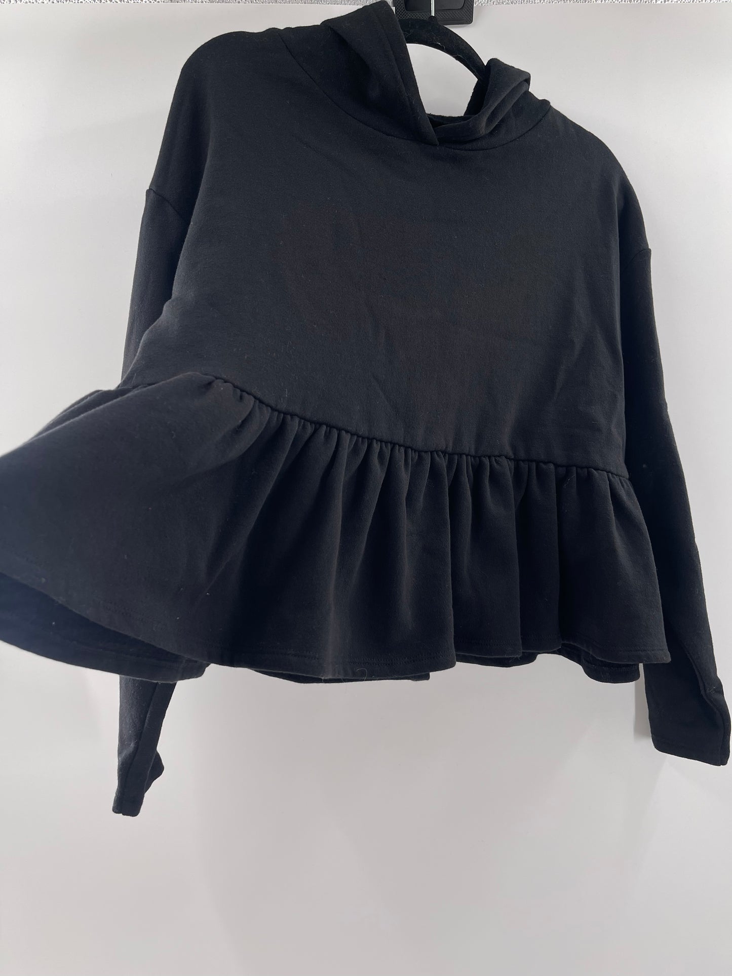 Urban Outfitters Cropped Black Hoodie (XS)