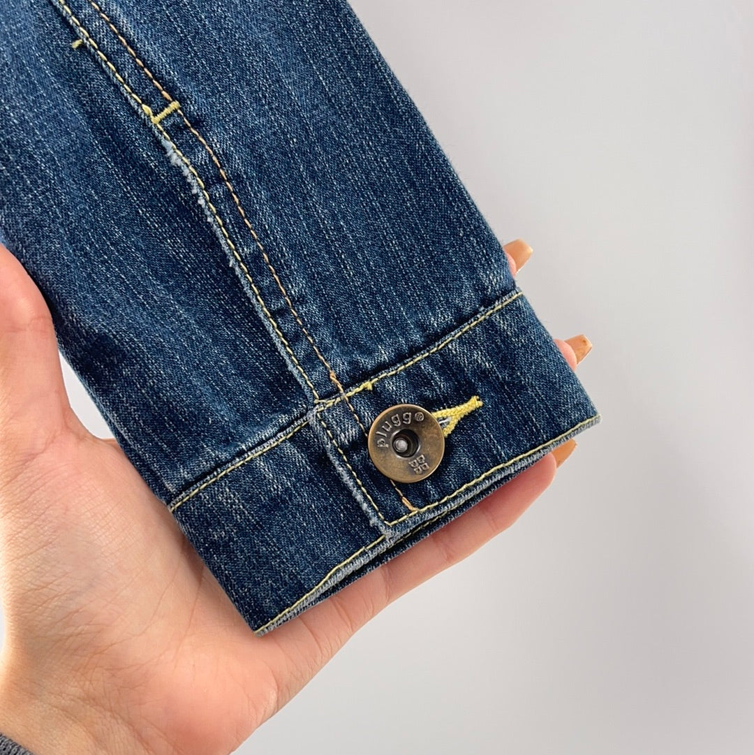 Plugg Ultra Cropped Denim Jacket (M)