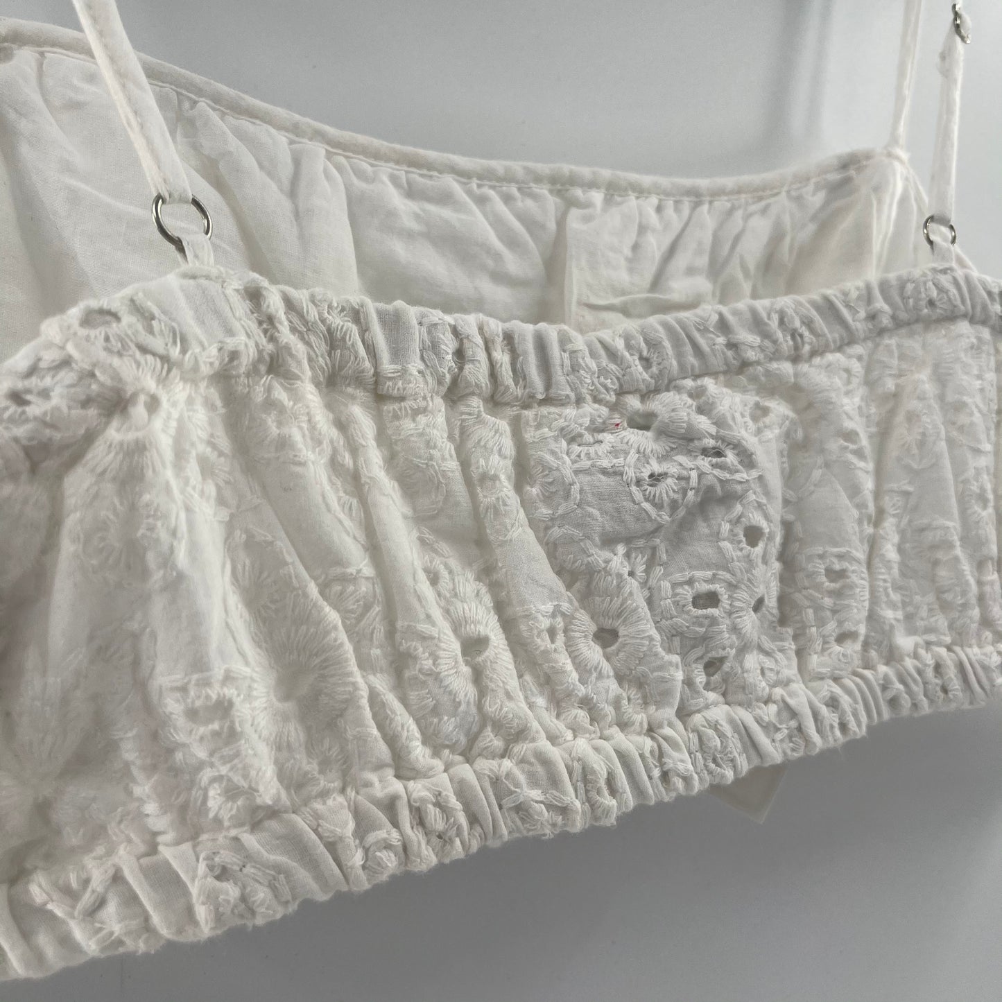 Urban Outfitters Eyelet Bandeau Tank (L)