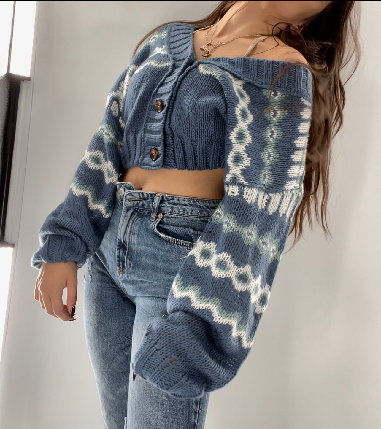 NWT Natural Life Cropped Cardigan (XS/S)