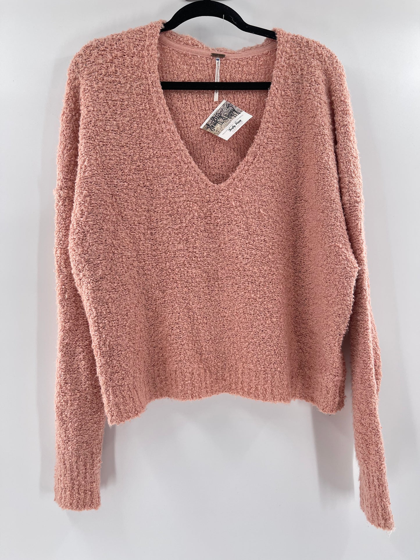 Free People Pink Sweater (S)