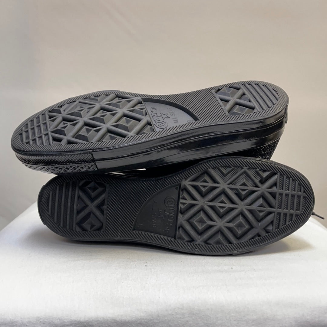 Converse Black Glitter Sneaker