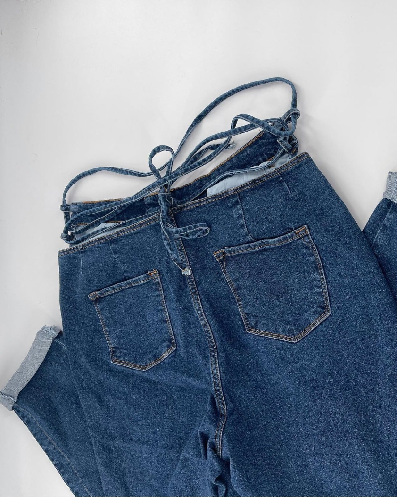 Fashion Nova Back Lace Up Pants (Sz14)
