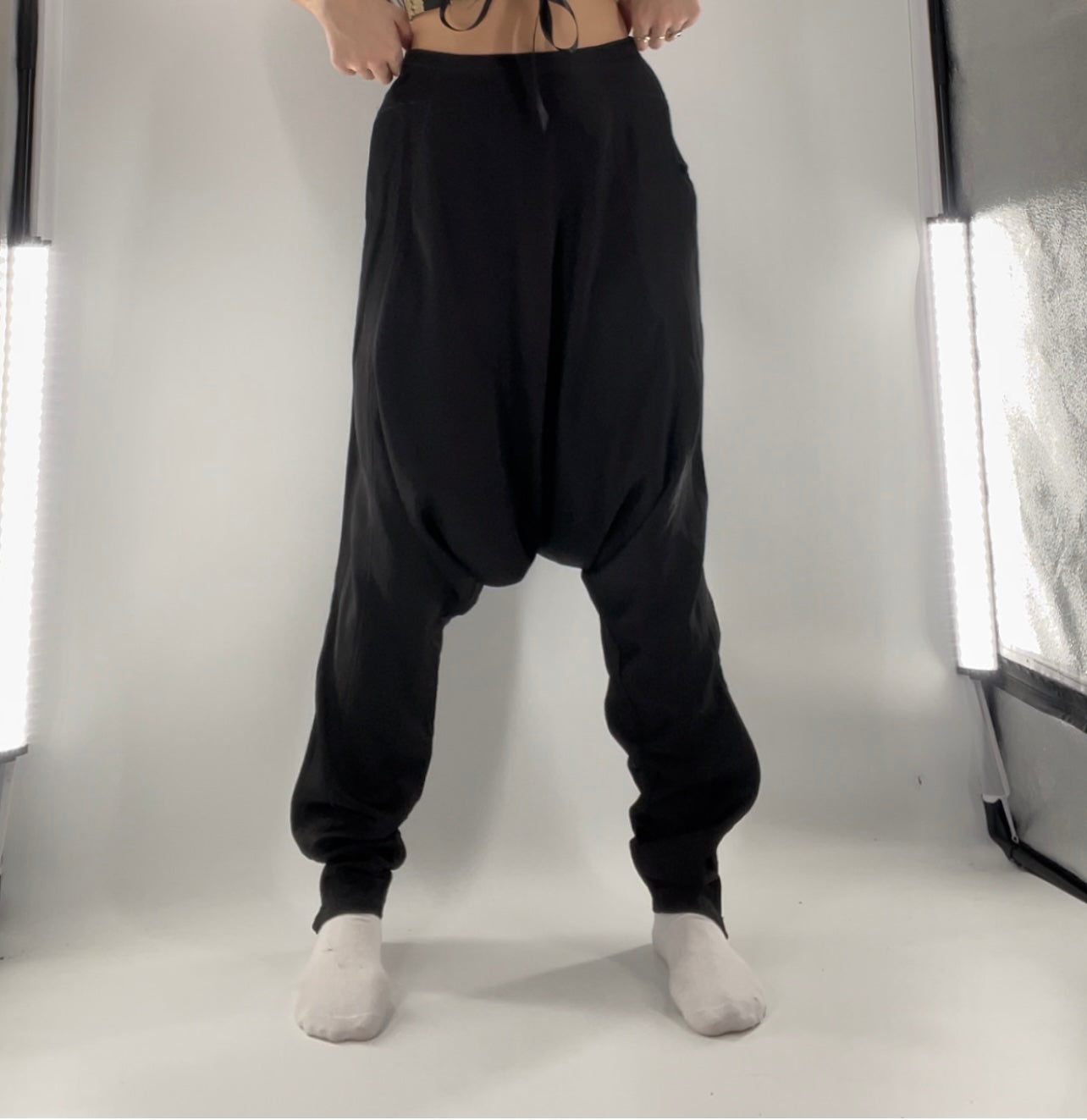 Costume National Silky Haram Pants Jet Blue (44)