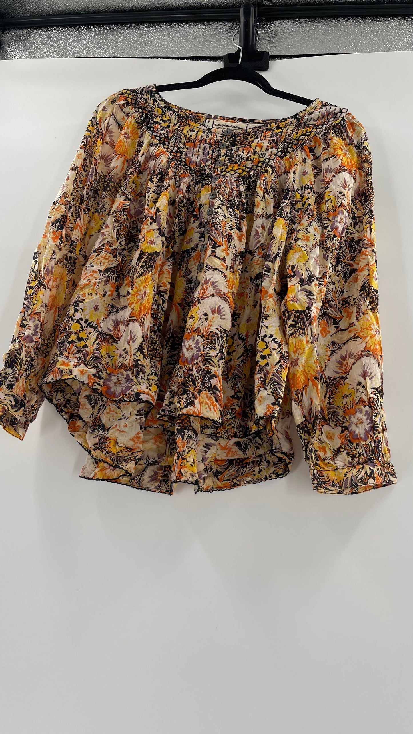 Free People Fall Toned Prairie Top (Small)