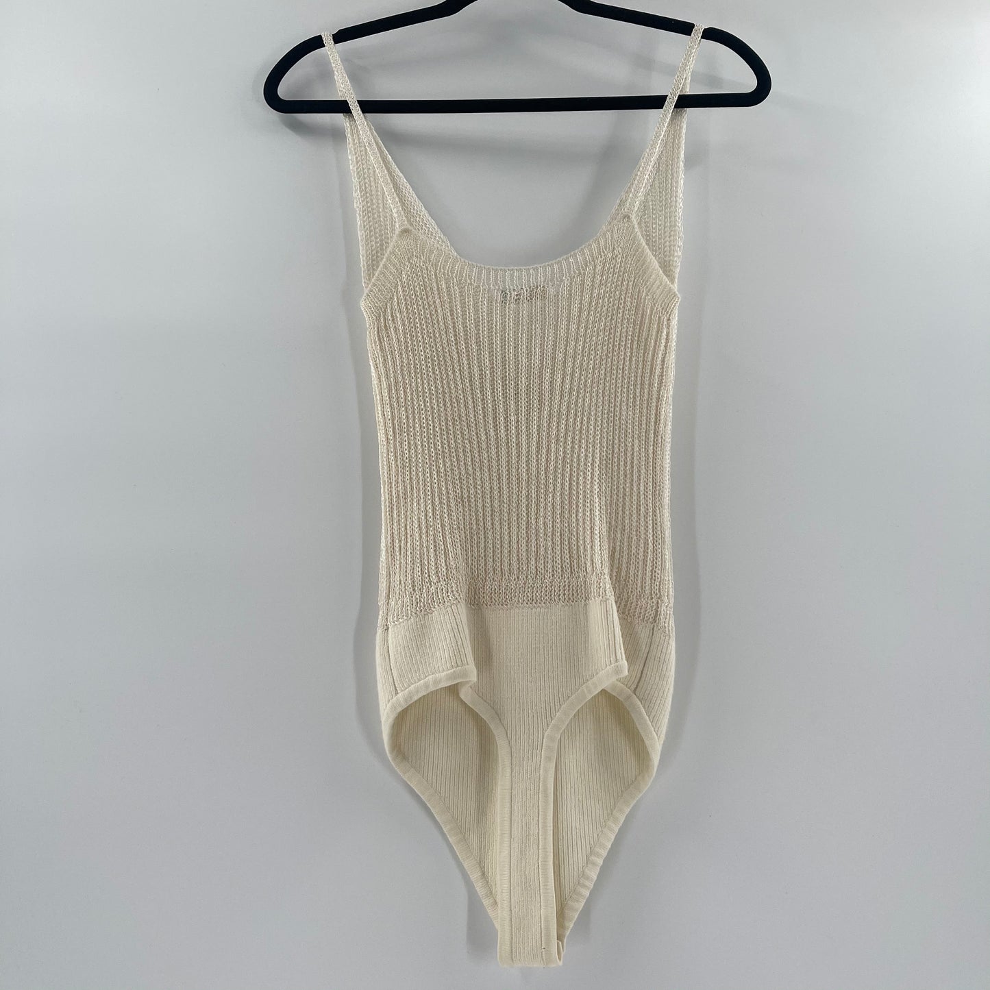 Intimately Free People Cream Knit Bodysuit (M)
