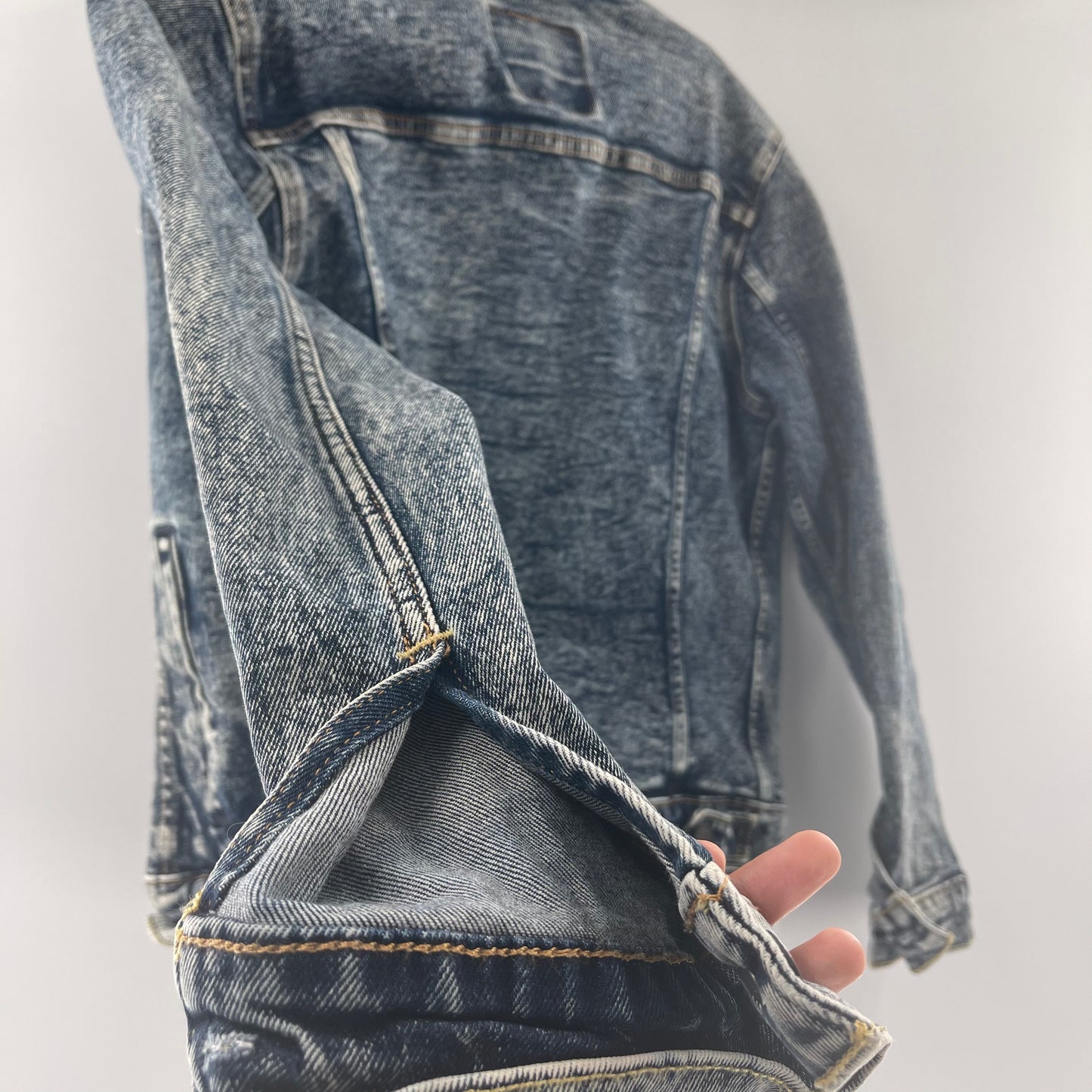 Levi Strauss Acid Washed Denim Jacket (S)