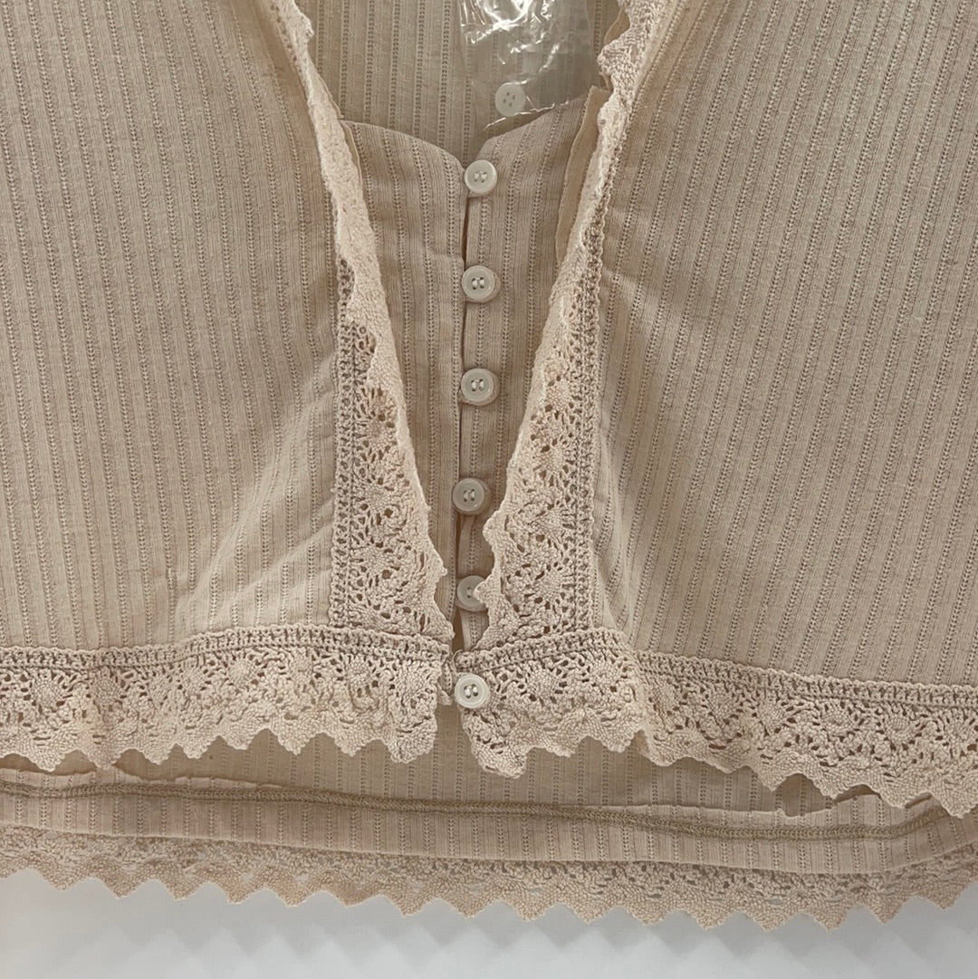 Free People Oatmeal Crop (S)