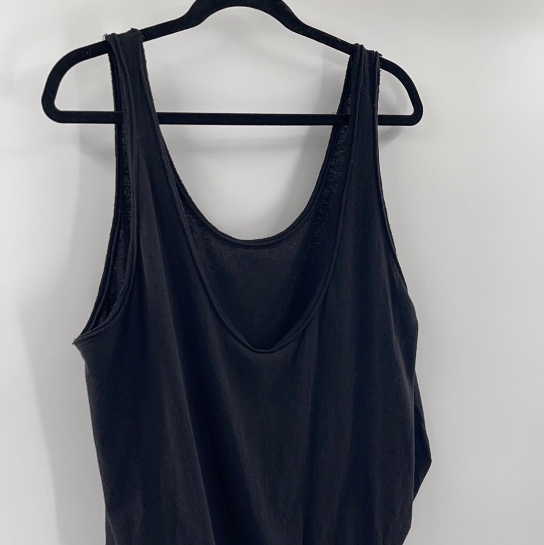 Intimately Free People Black Jersey Bodysuit