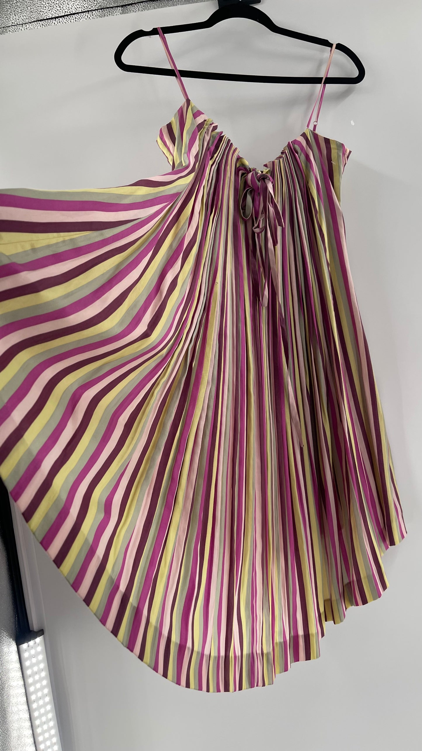 Twenty8Twelve Striped Pleated Mini (8)
