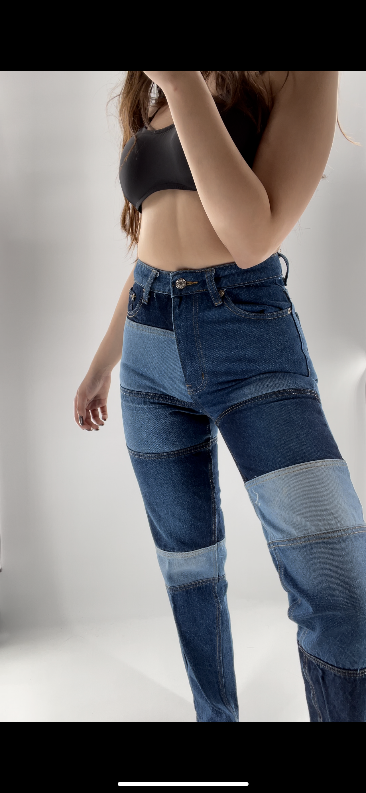 Adika Patchwork Jeans M