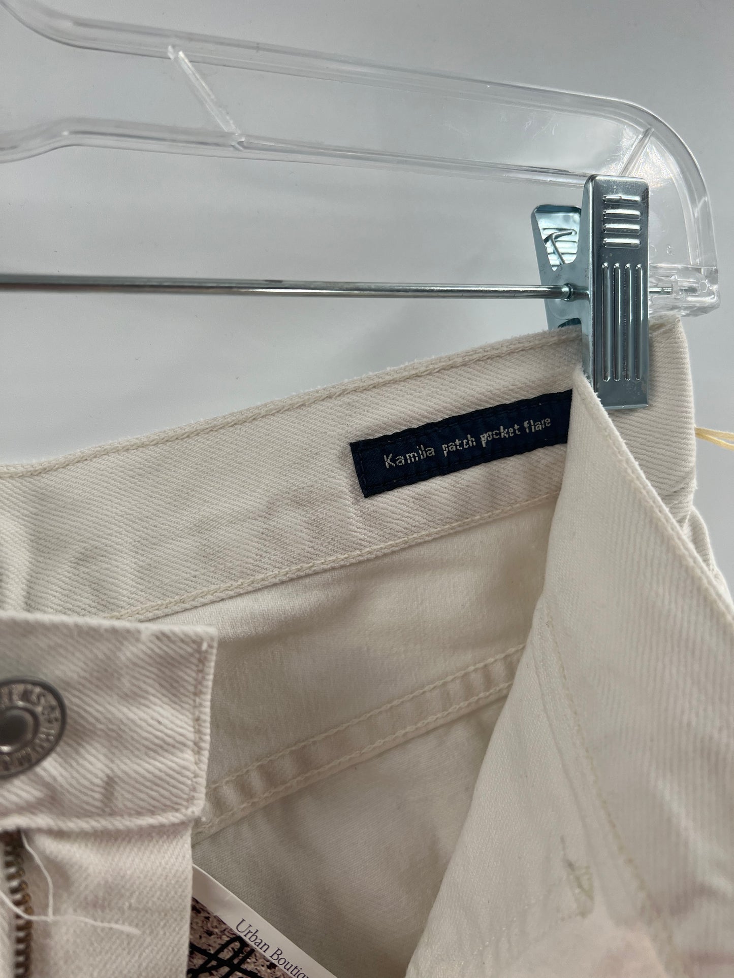 Citizens of Humanity White Zip Up Multi Pocket Jeans (size 26)
