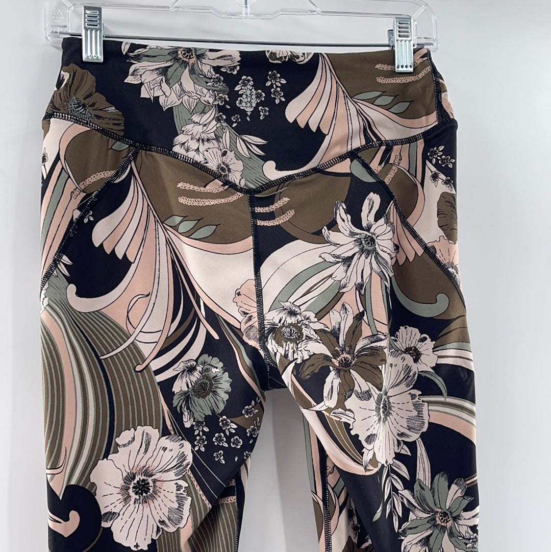 Free People Movement Floral Leggings