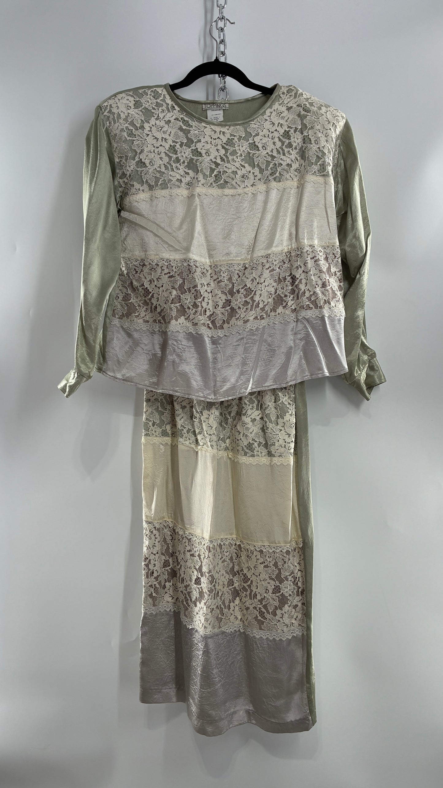 Vintage TOPPINGS Paneled Set (8)