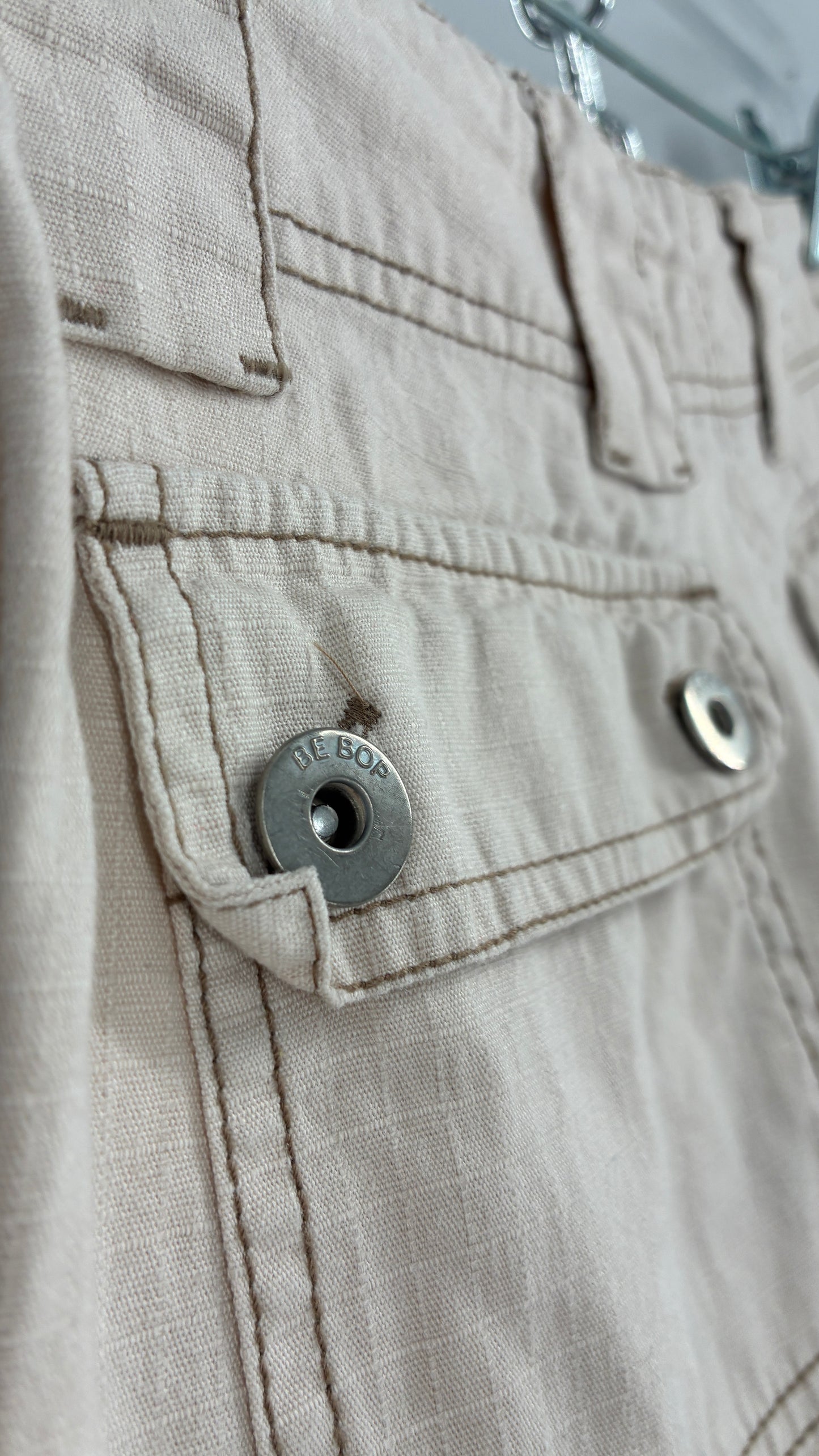 Vintage dELiA*s Light Weight Ultra Low Rise Kick Flare Cargo (3)