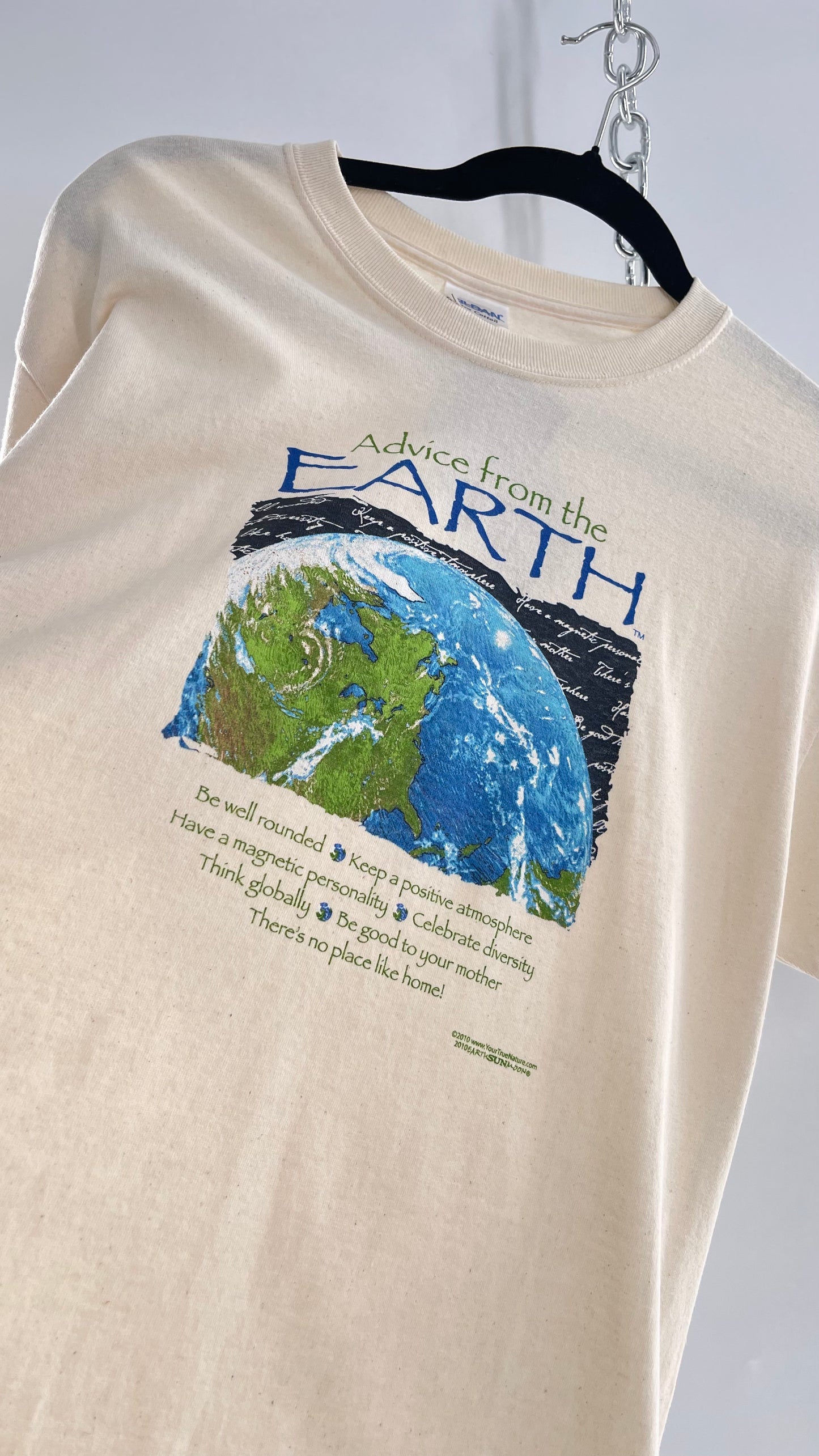 Deadstock Vintage Advice from Earth T Shirt (Medium)
