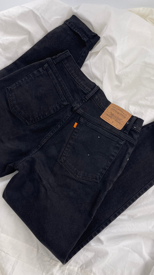 Levi’s Orange Tab 1970’s  Black Denim (Size 15)