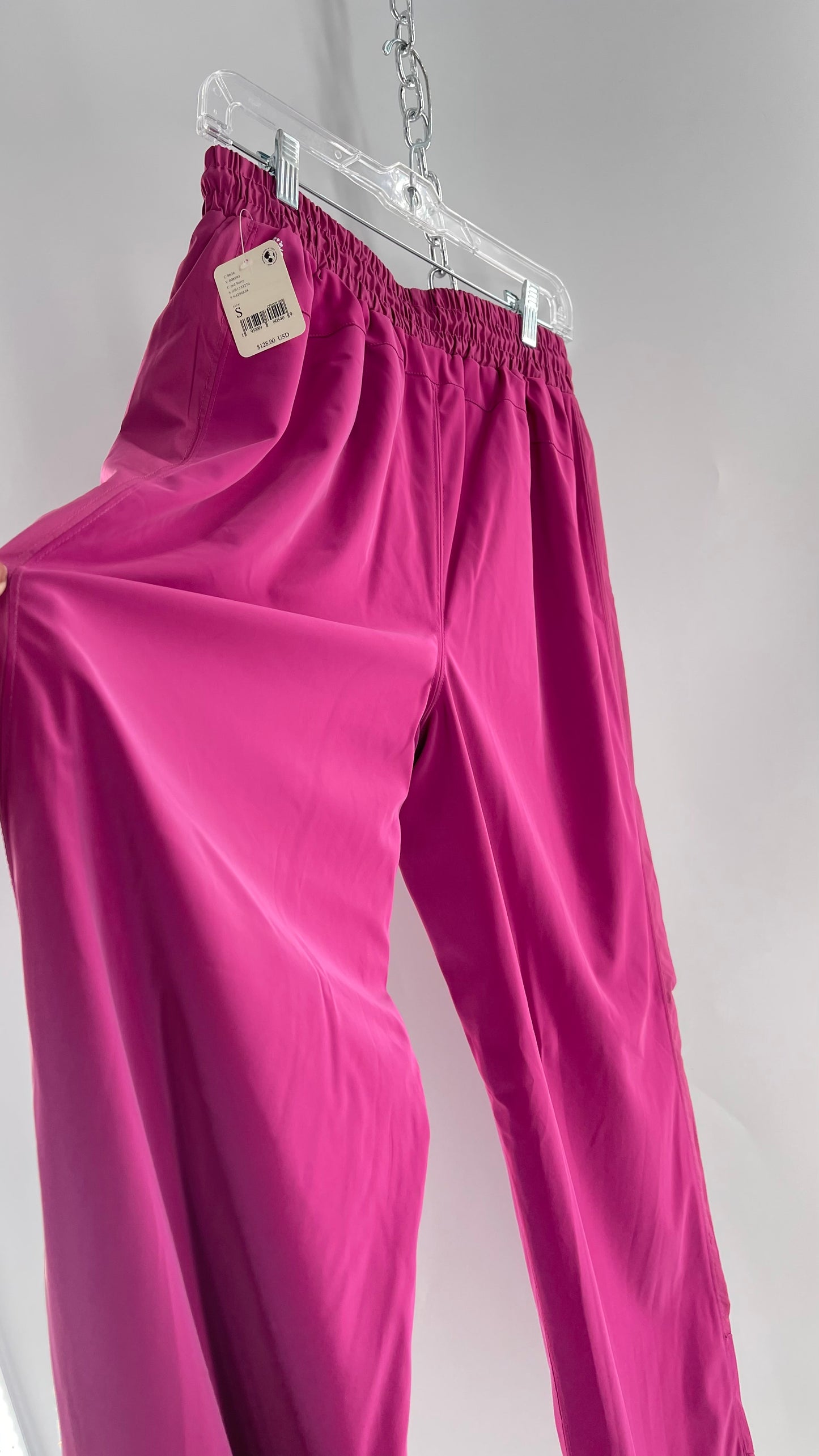 Free People Movement Pink/Purple Workout Track Pants with Tags Attached (Small)