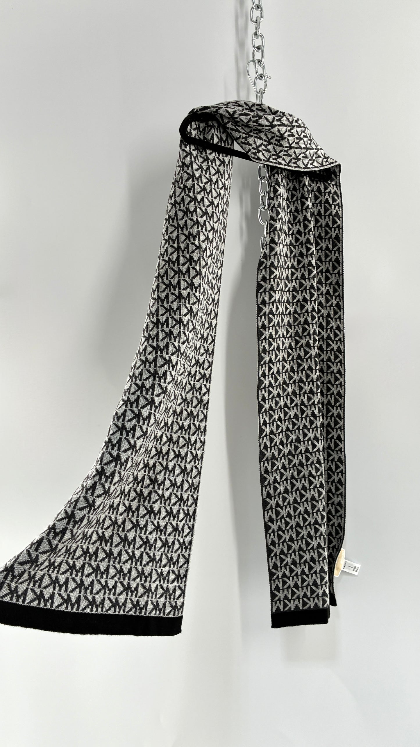 Vintage Michael Kors Reversible Monogram Scarf