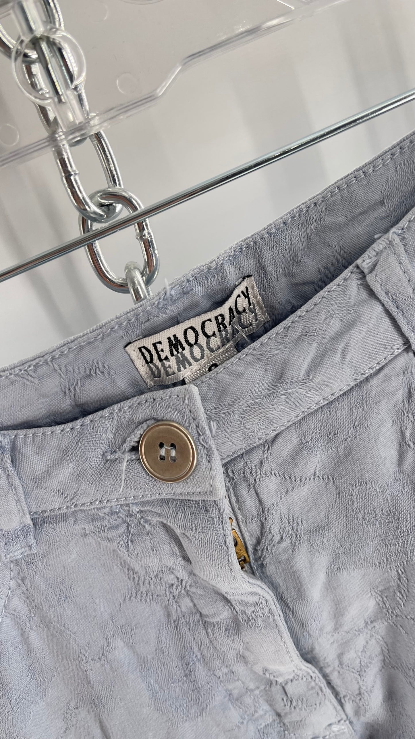 Vintage DEMOCRACY Embroidered, Textured Kickflares (8 Petite)