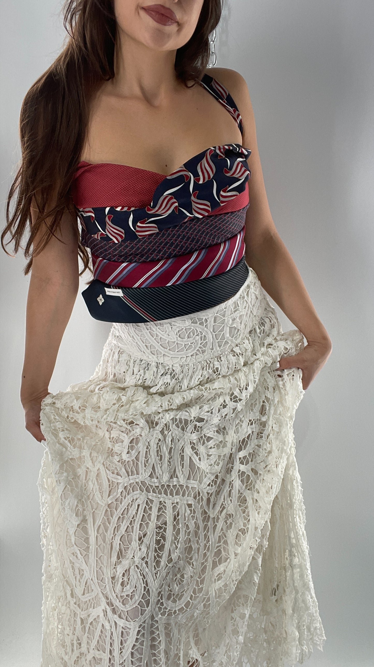 All Tied Up Fourth of July Top (One Size)