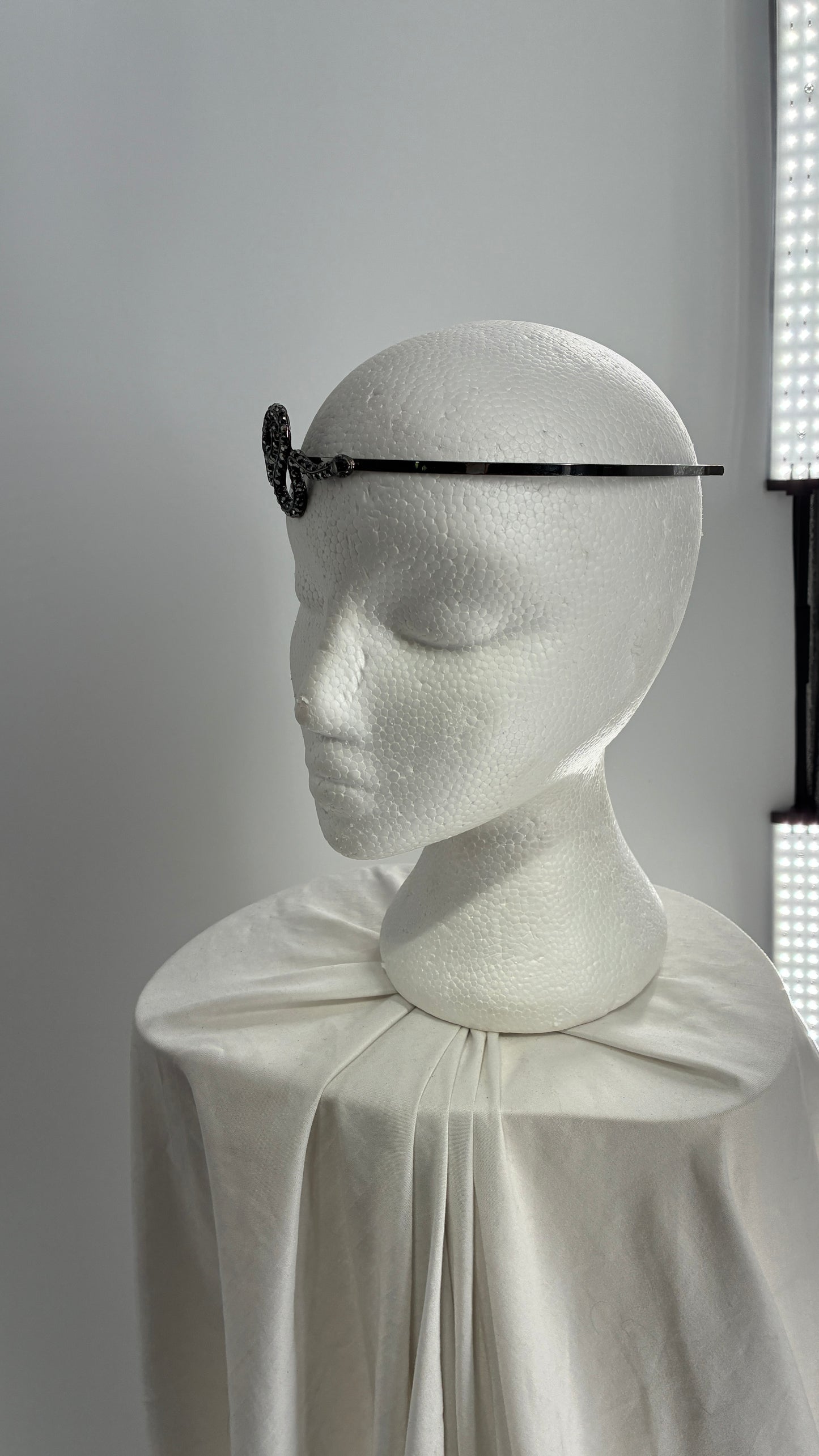 Free People Rhinestone Snake Headband
