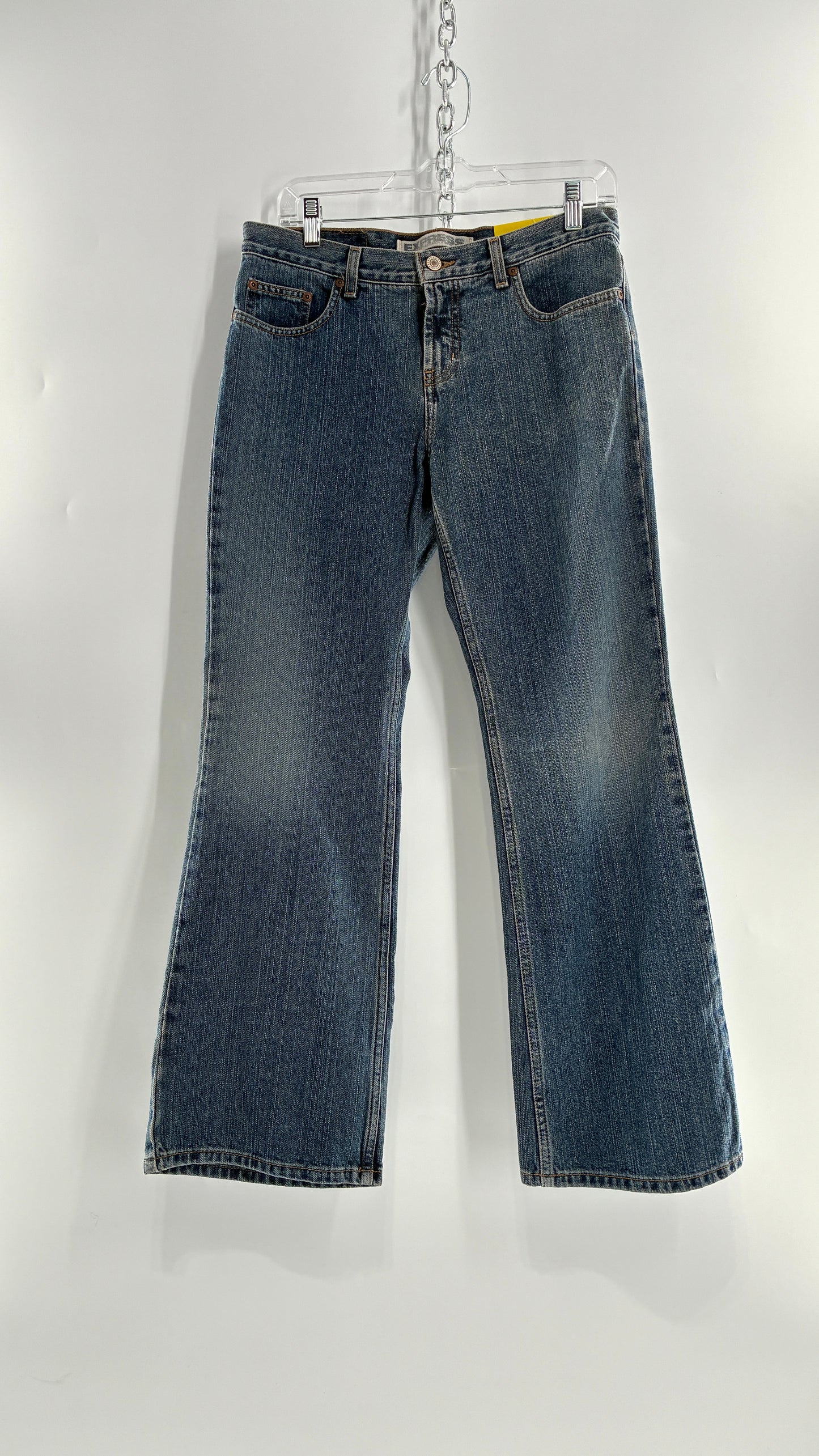 Deadstock Vintage EXPRESS Low Rise Flared Jeans (7/8)