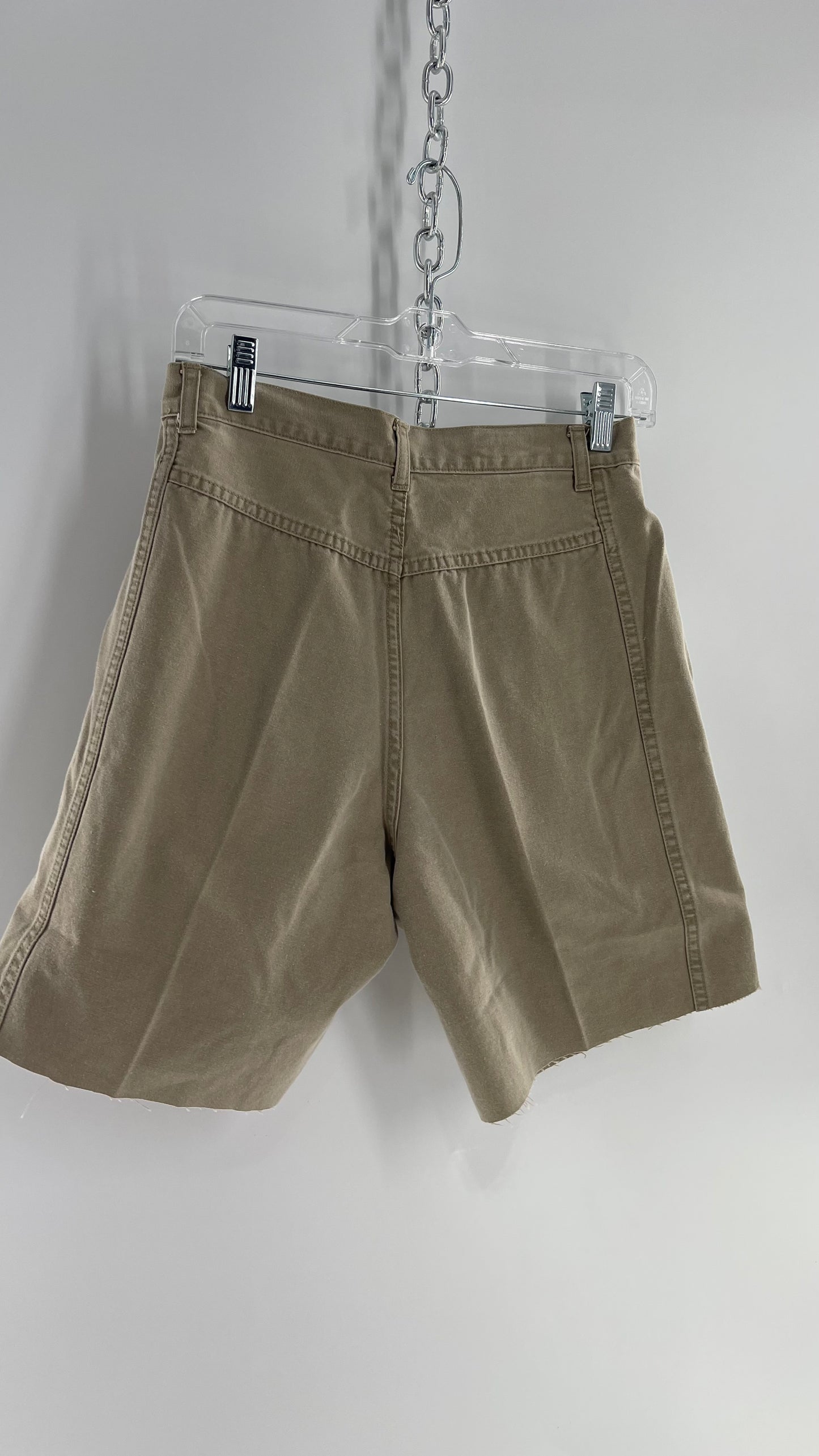 Vintage Bridgewater Trading Company High Waisted Khaki Short with Pleating (11)