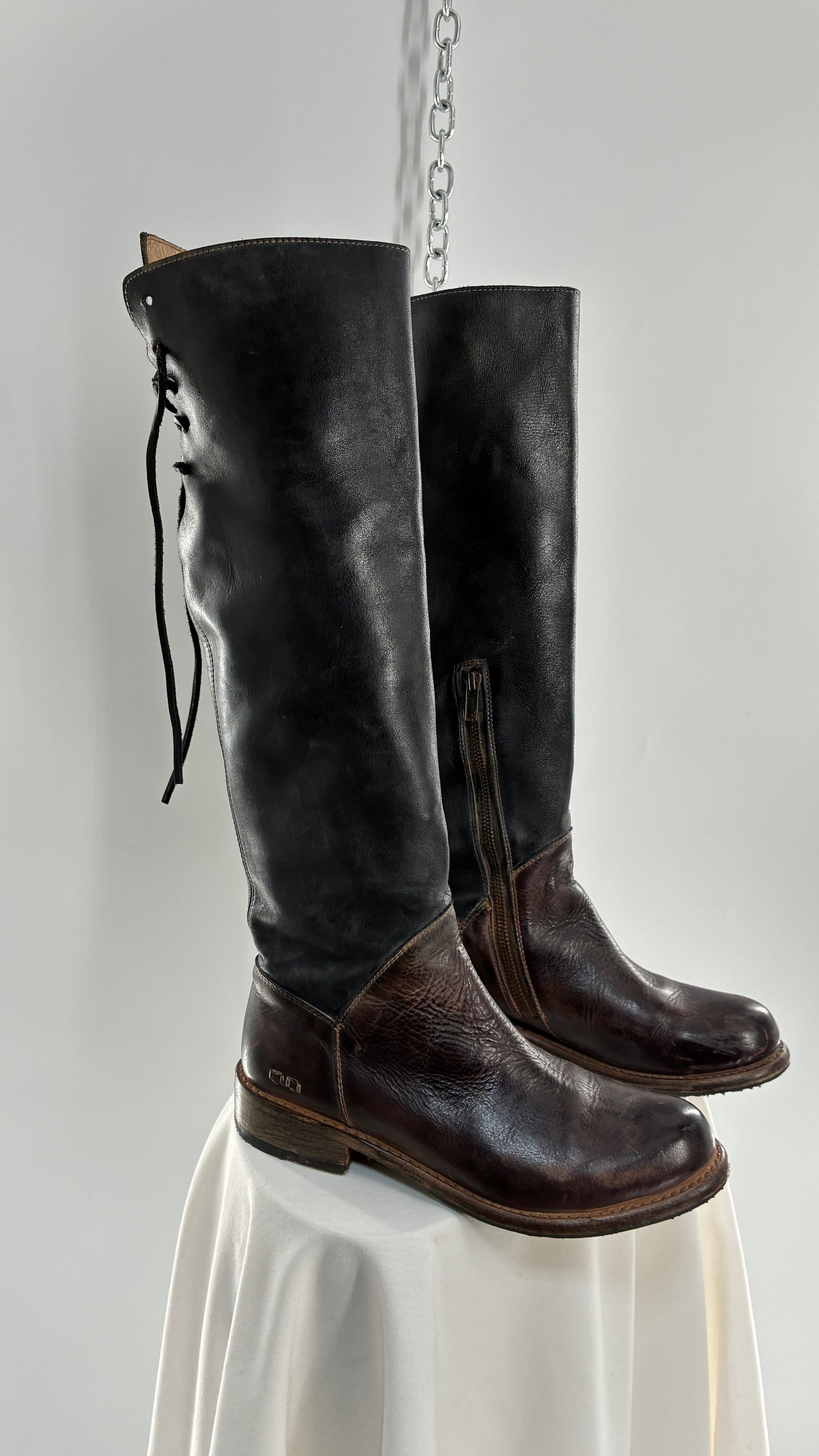 Vintage BEDSTÜ Manchester Two Toned Tall Riding Boots (7)