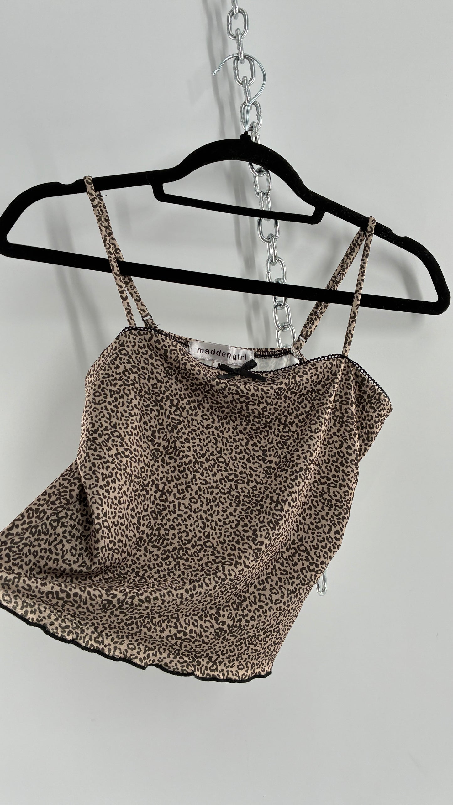 Vintage Madden Girl Cheetah Camisole (Medium)