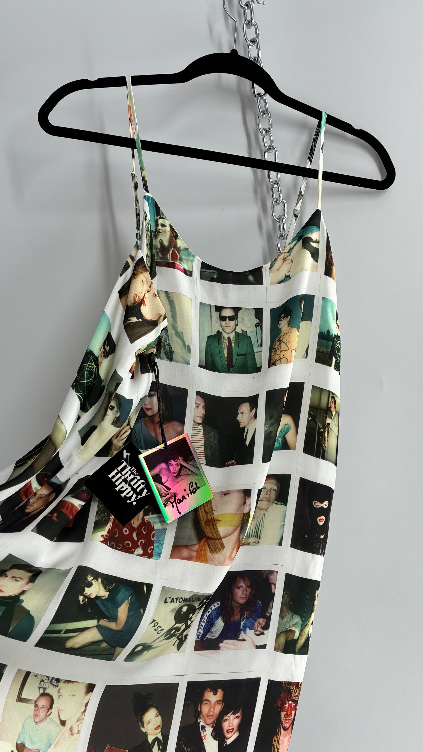 Rare Limited Edition MARIPOL Polaroid Mini Dress with Tags Attached (Medium)