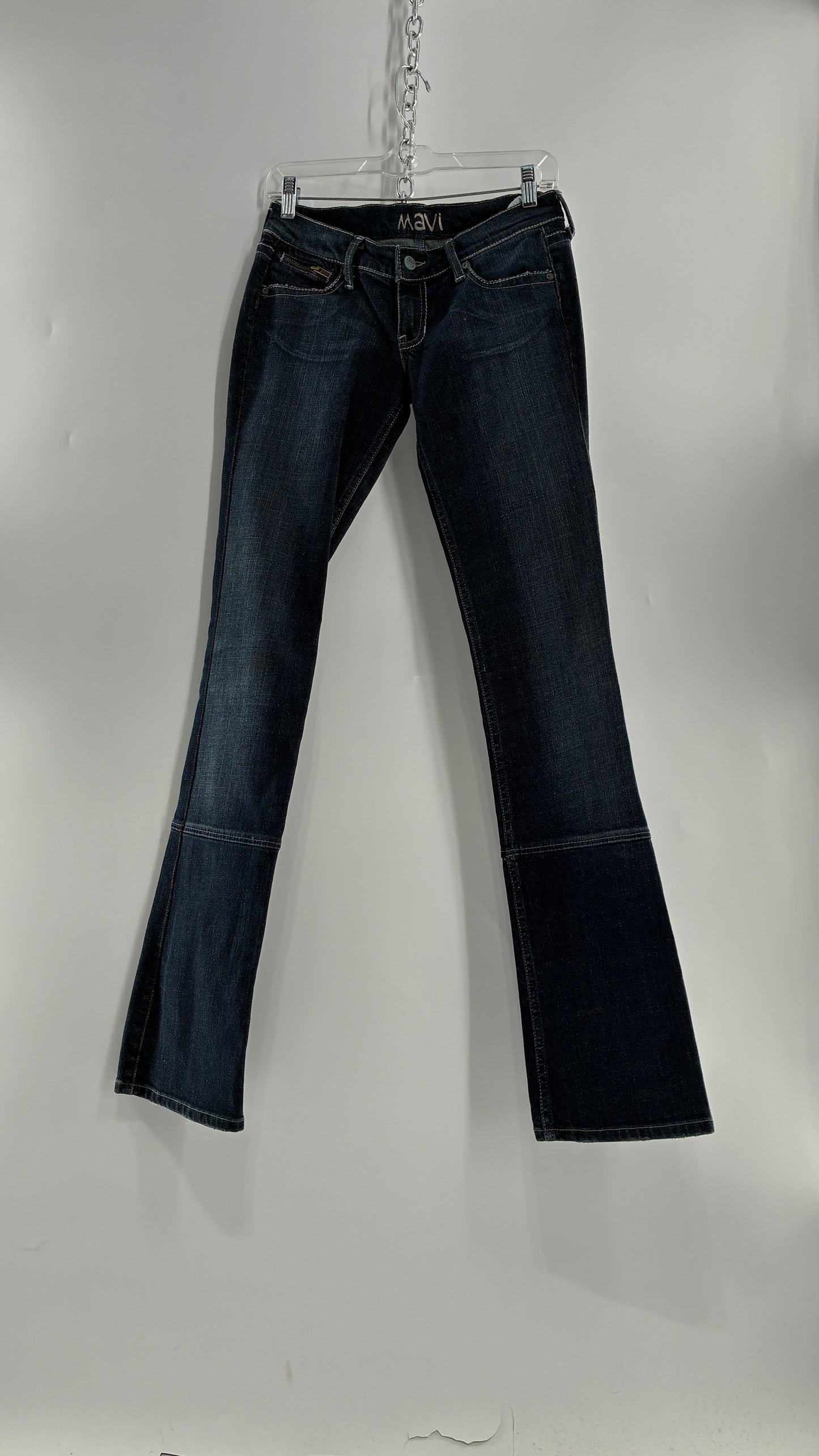 Vintage Mavi Low Rise Jeans with Zippered Bum and Ankle Details (25)