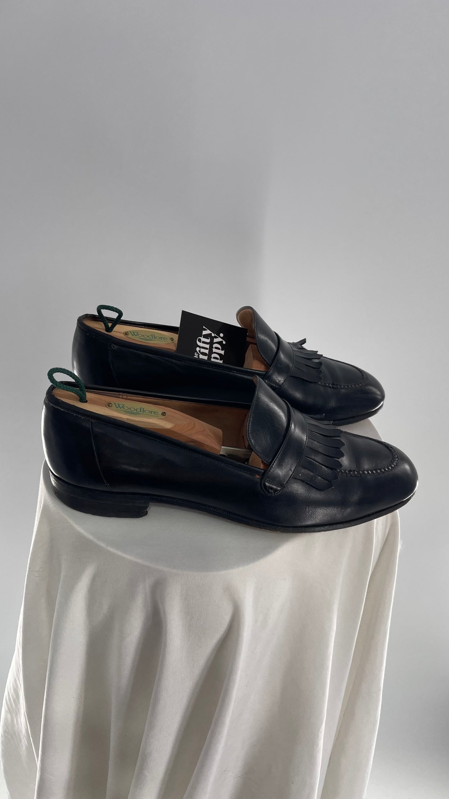 Vintage Gucci Black Patent Leather Loafer (42.5)