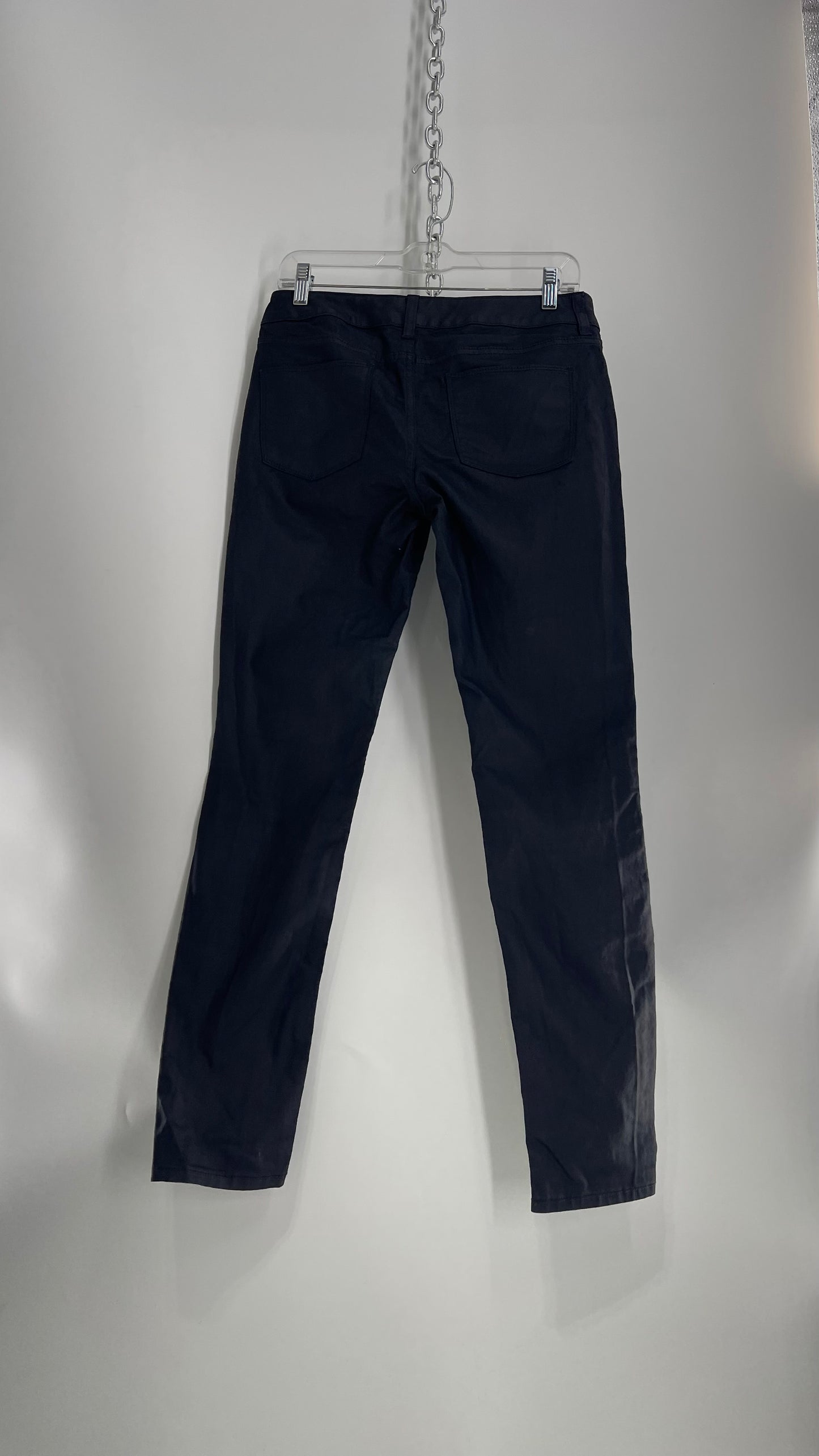 The Limited Blue/Black Metallic Jeans (6)