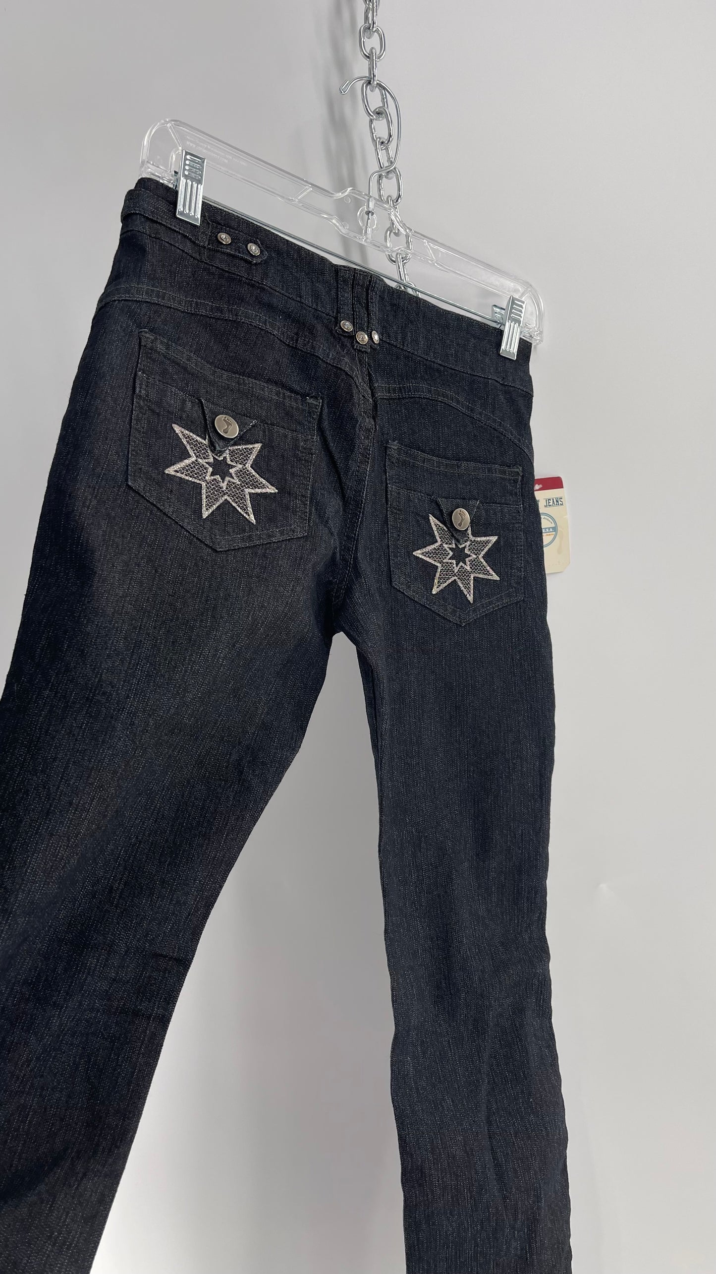 Deadstock Vintage STREET JEANS with Embroidered Pockets and Tags Attached (3)