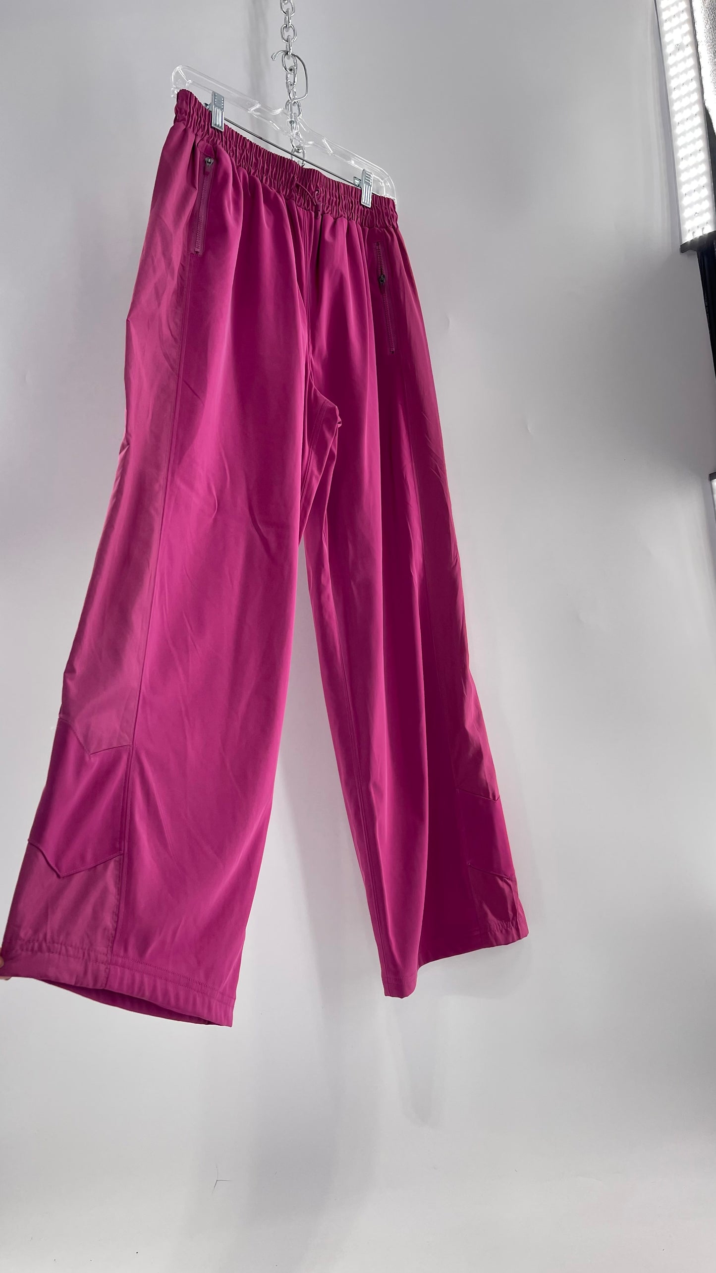 Free People Movement Pink/Purple Workout Track Pants with Tags Attached (Small)