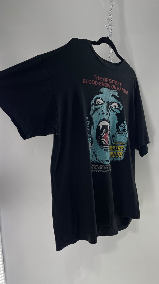 American Classics Hammer Vampire Circus Vintage Horror T Shirt (2XL)