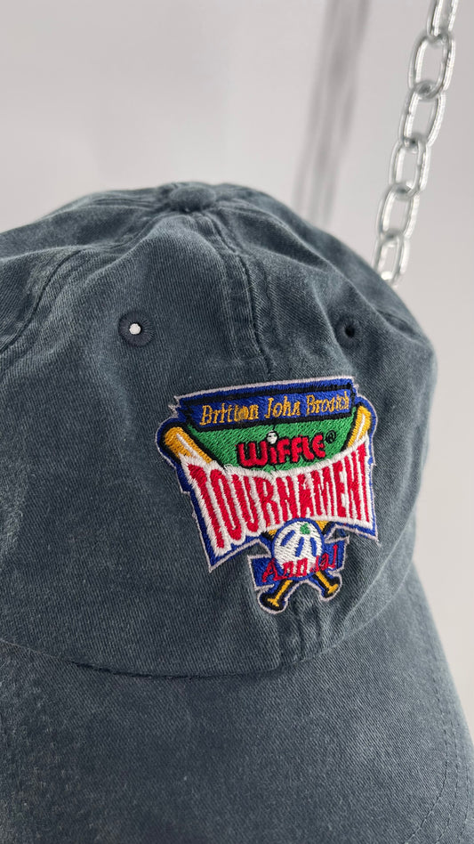 Vintage Faded ADAMs Wiffle Ball Tournament Baseball Hat