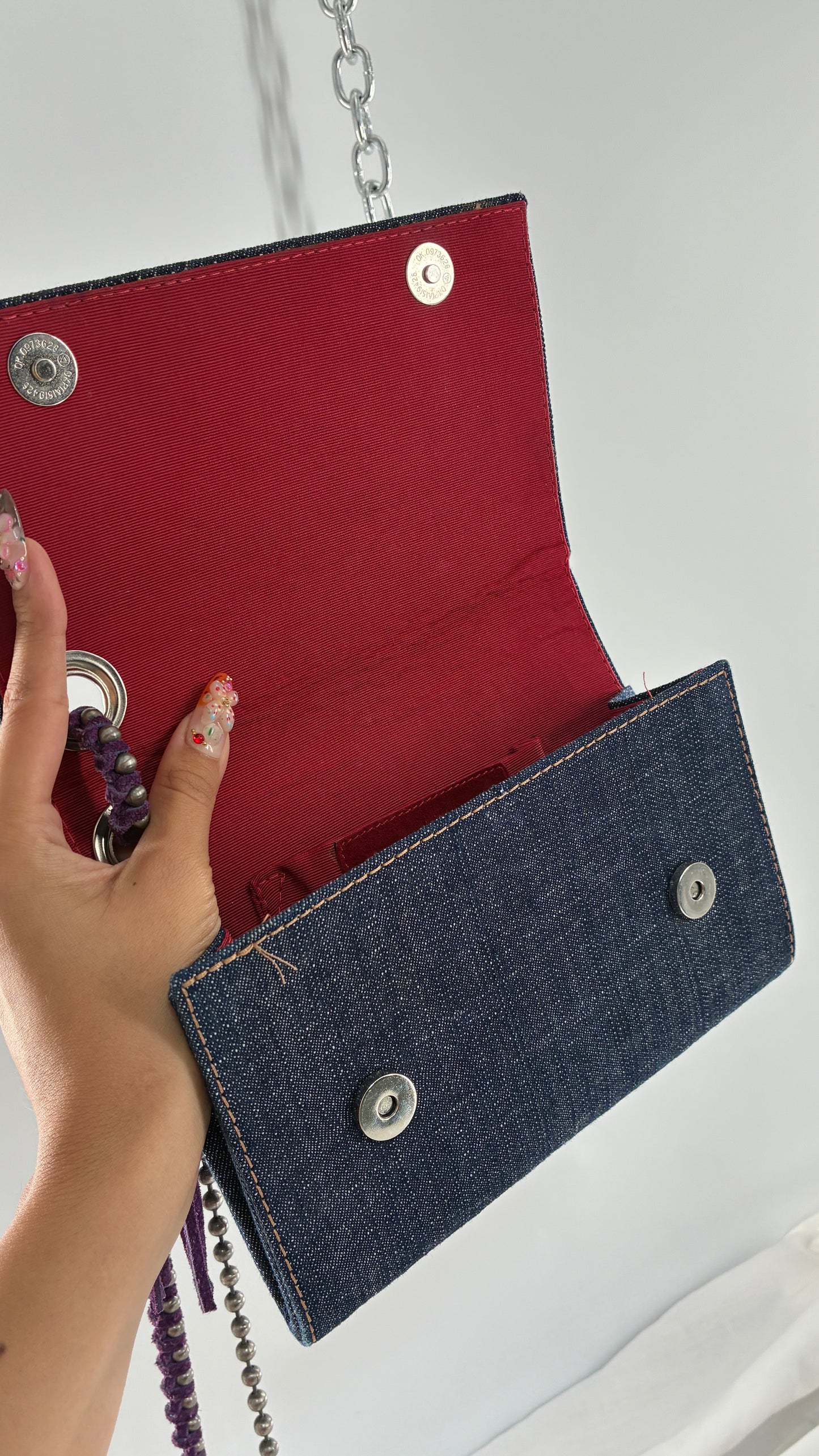Rare 2000s ZIGI New York Embellished Archival Clutch Bag