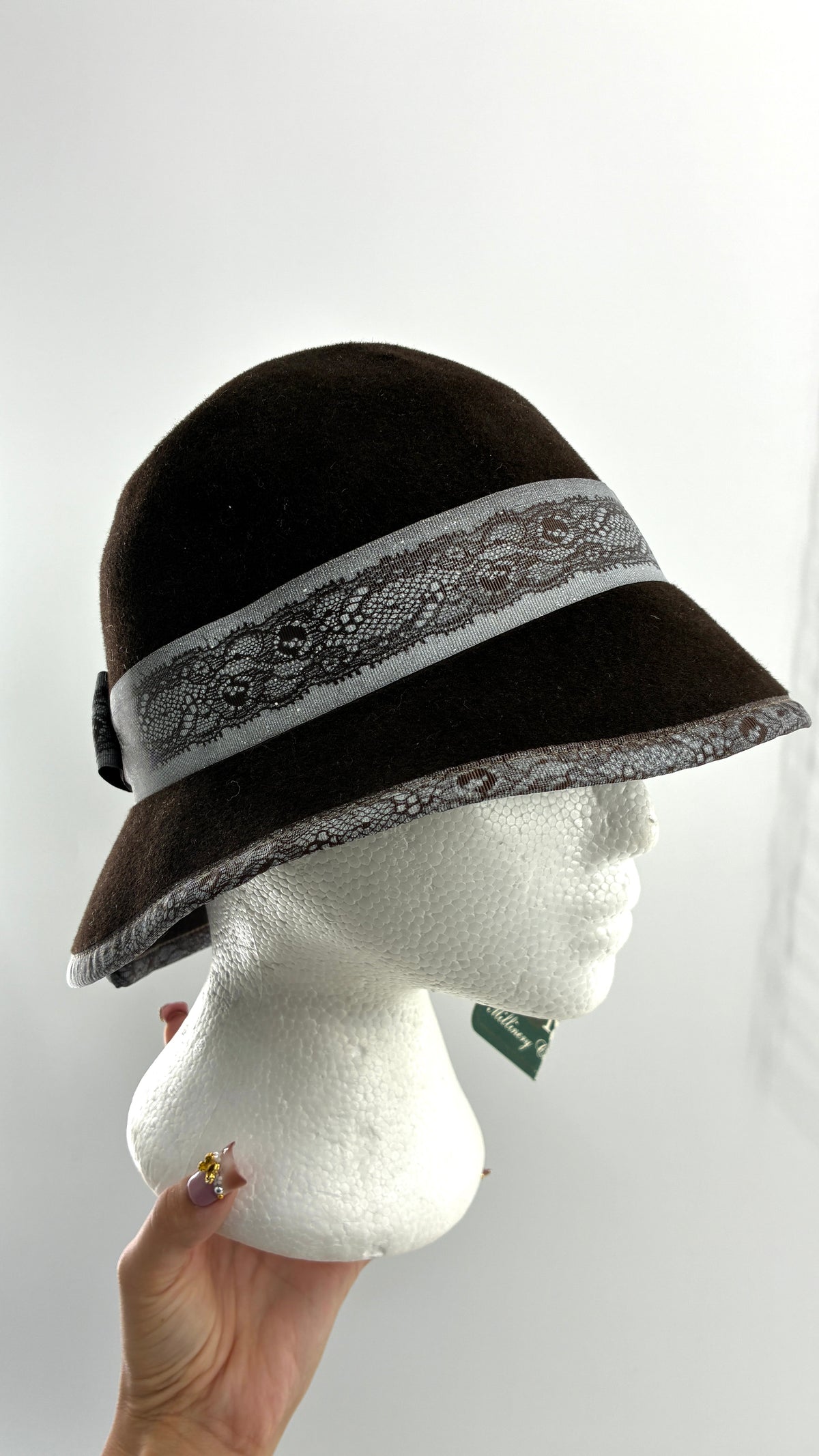 Deadstock Vintage LOUISE GREEN Millinery Hat