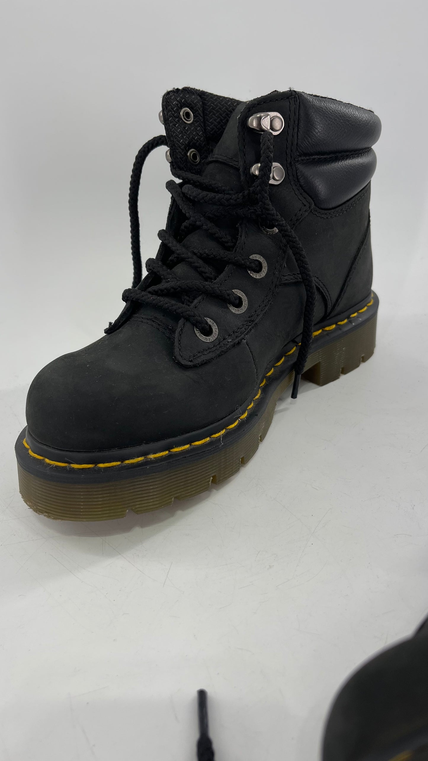 Doc Martens Industrial Black Combat Boots (6)