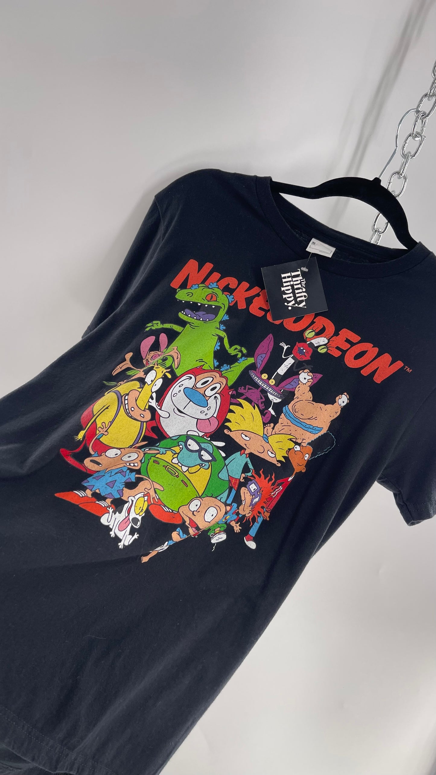 Vintage Old School Nickelodeon T Shirt (S)