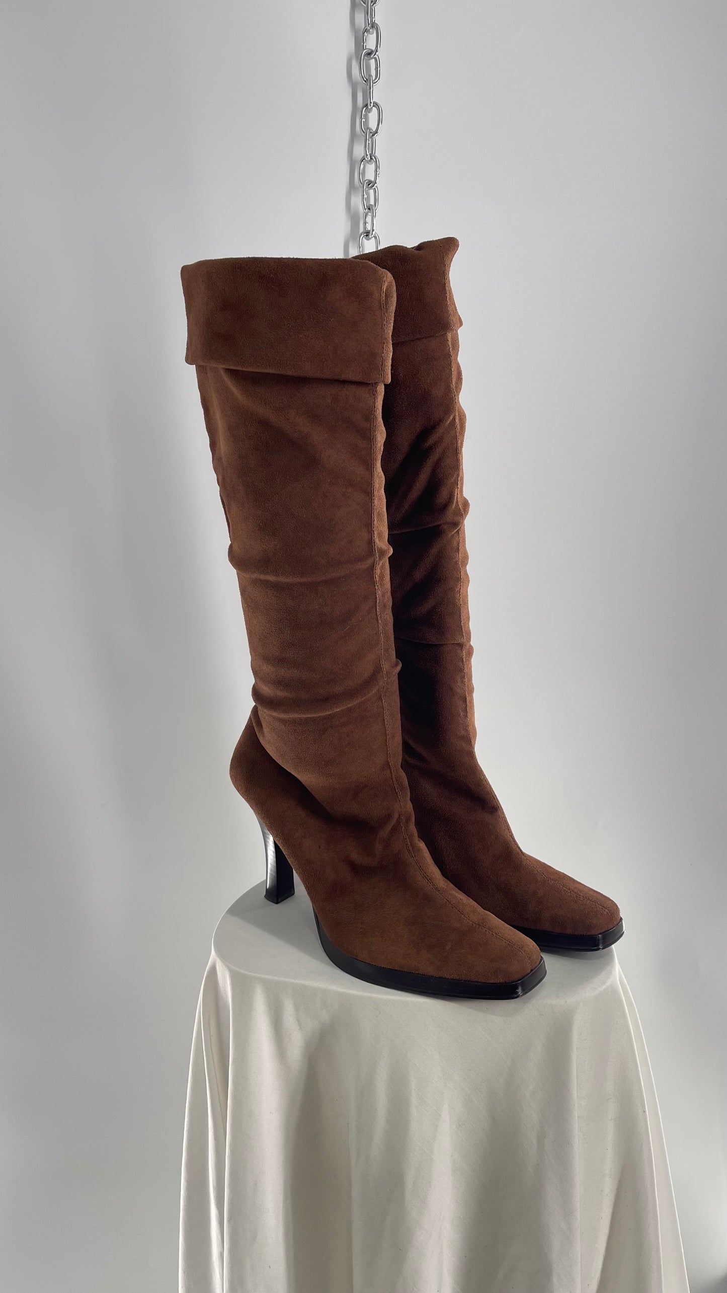 Vintage DIBA Round Toe Knee High Boots (10)