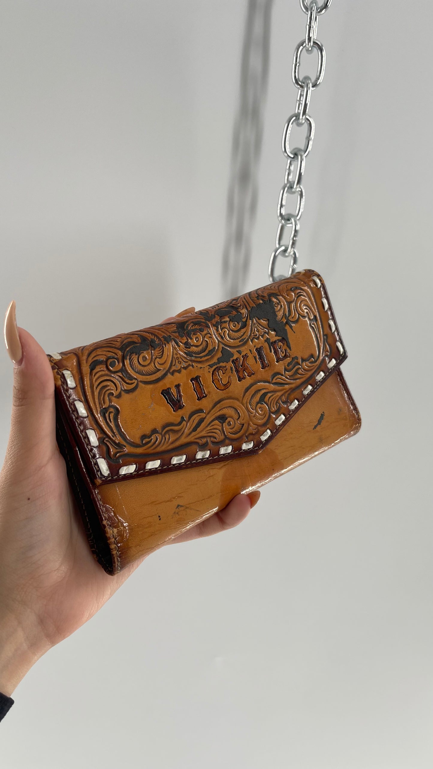 Vintage Tony Lama Leather Wallet