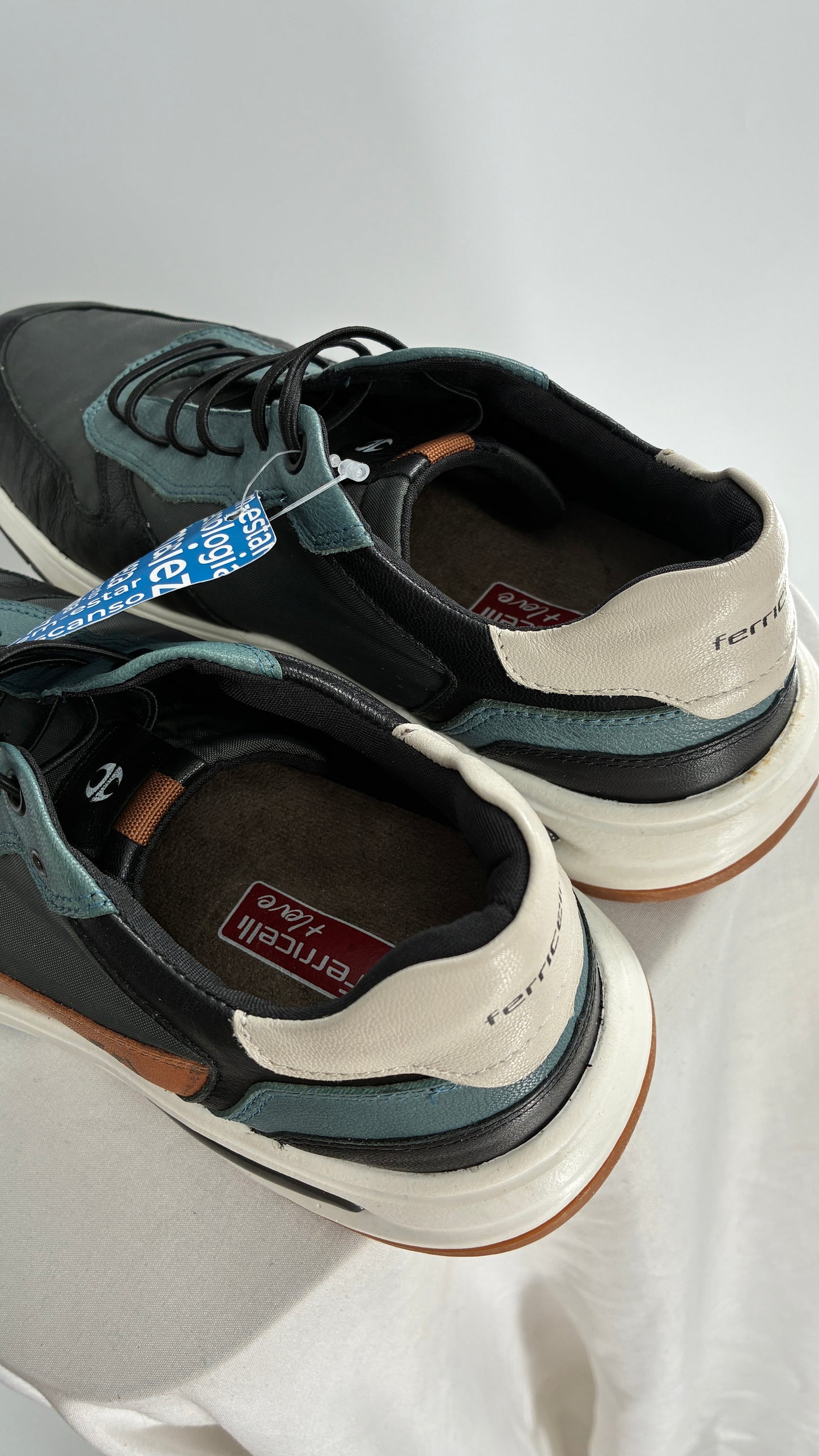 FERRICELLI Imported Men’s Light Weight Sneaker with Tags Attached (10.5)