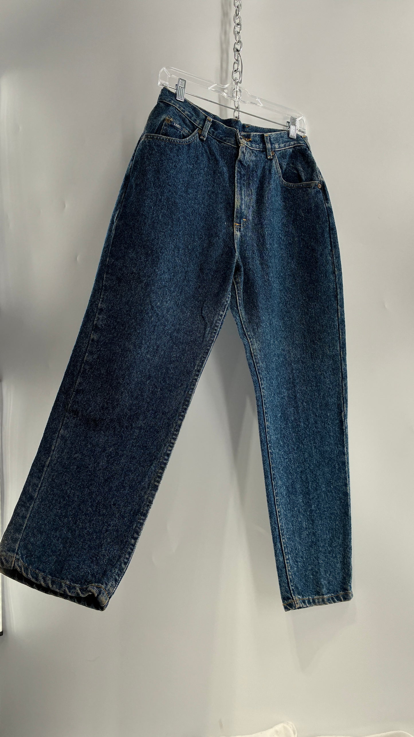 Deadstock Vintage 1980s Lee Stone Wash Mom Jean (12P)