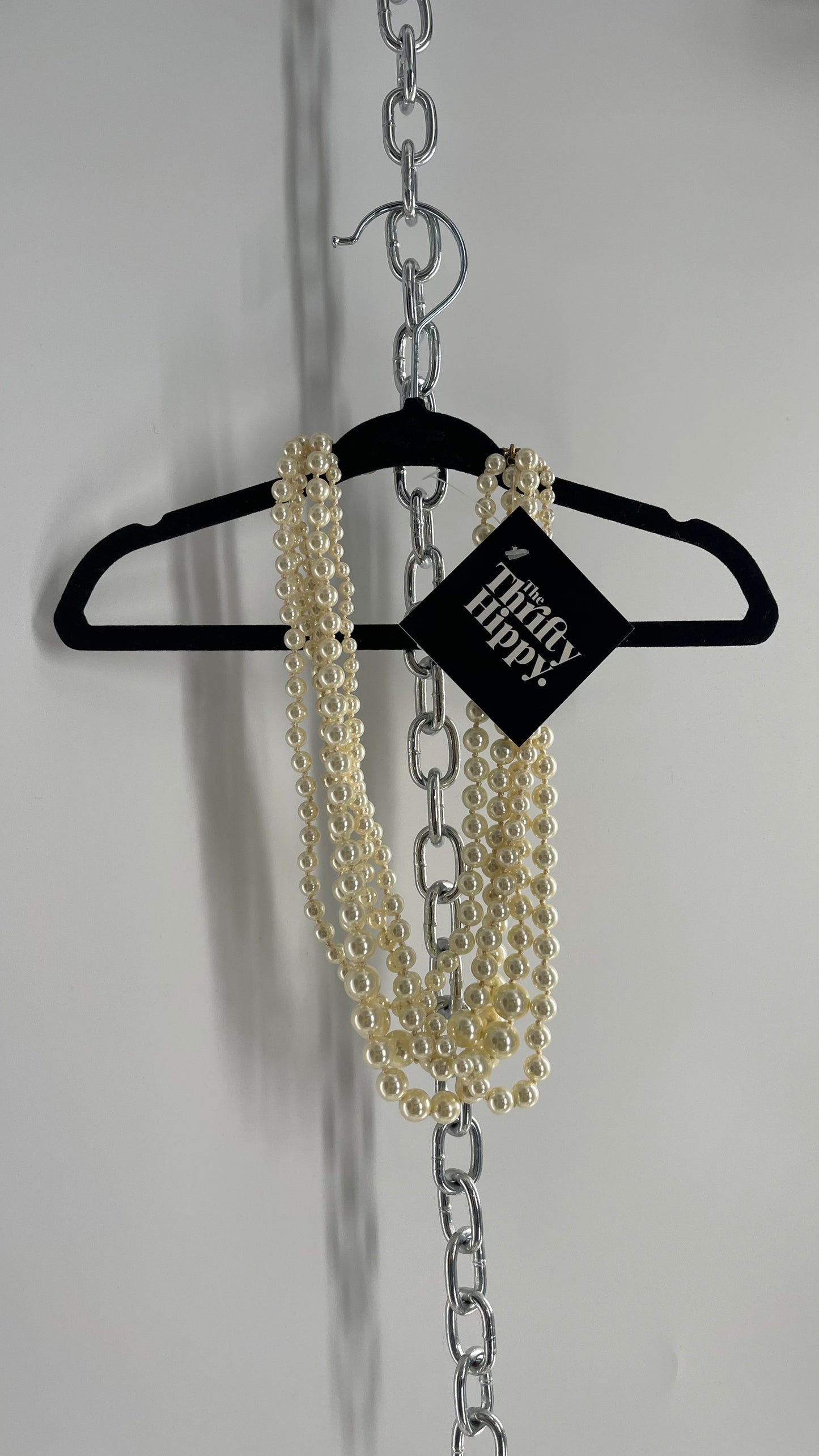 Vintage Layered Pearl Necklace (JCREW)