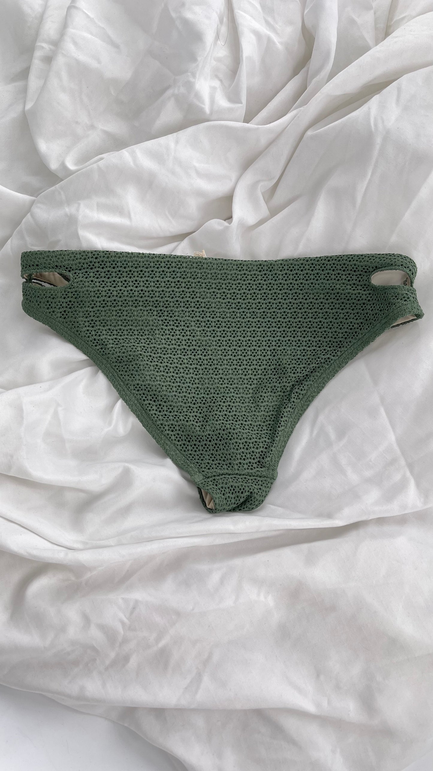 Urban Outfitters Out From Under Green Lacy Swim Bottoms (Medium)