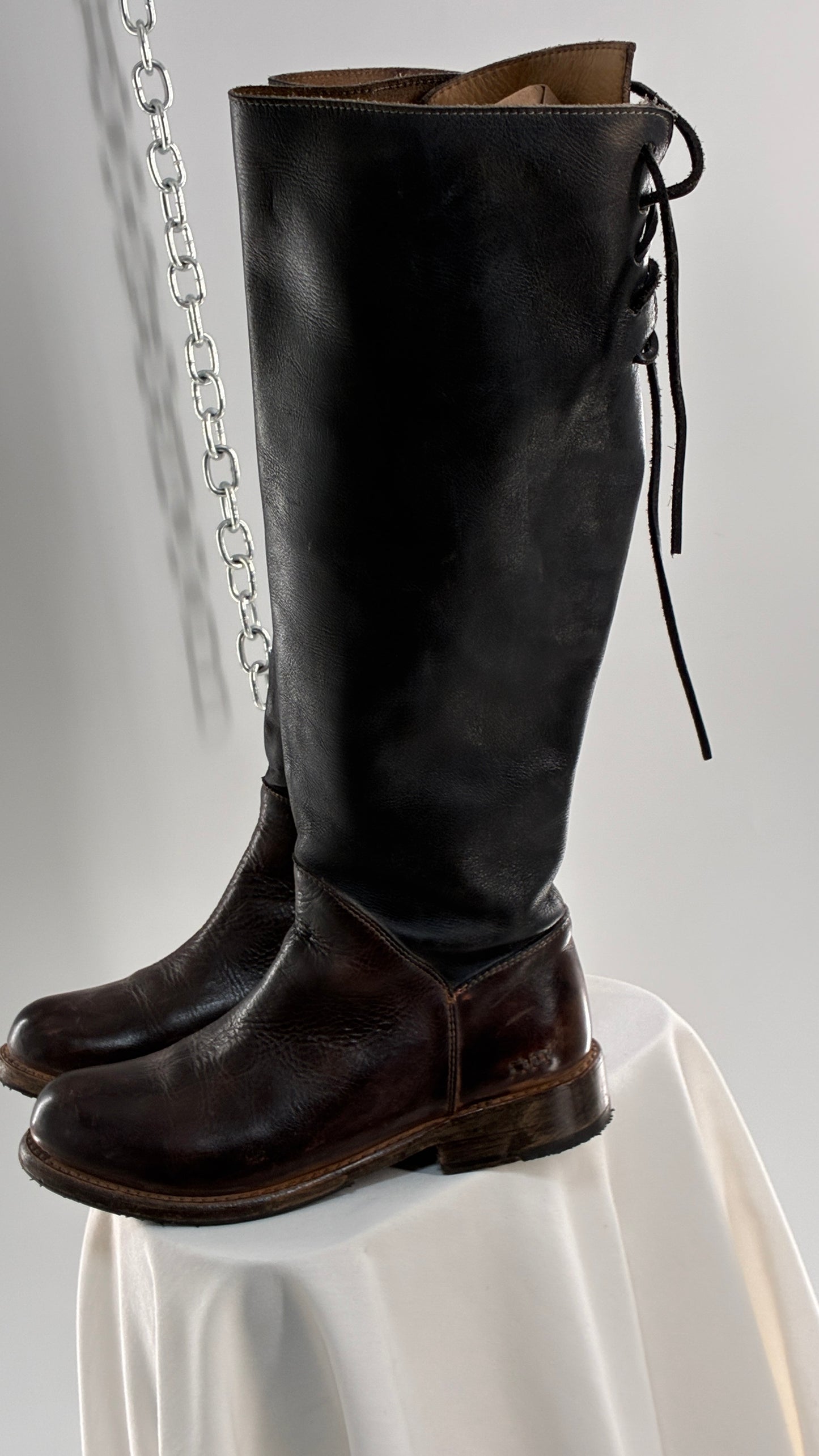 Vintage BEDSTÜ Manchester Two Toned Tall Riding Boots (7)